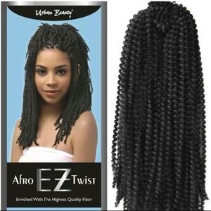 Afro EZ Twist Black Hair Extensions